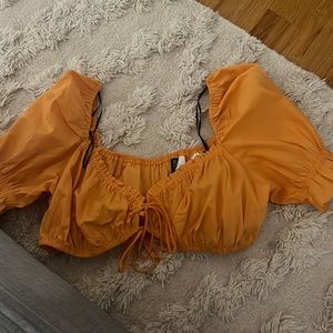 Crop Top, lightly, size large